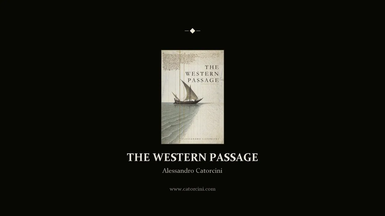 The Western Passage by Alessandro Catorcini, trailer end card