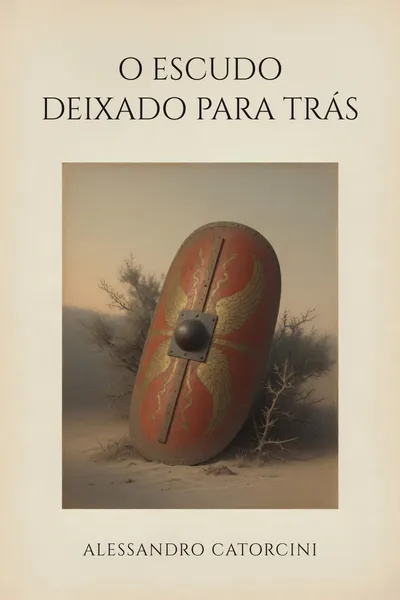O escudo deixado para trás, capa